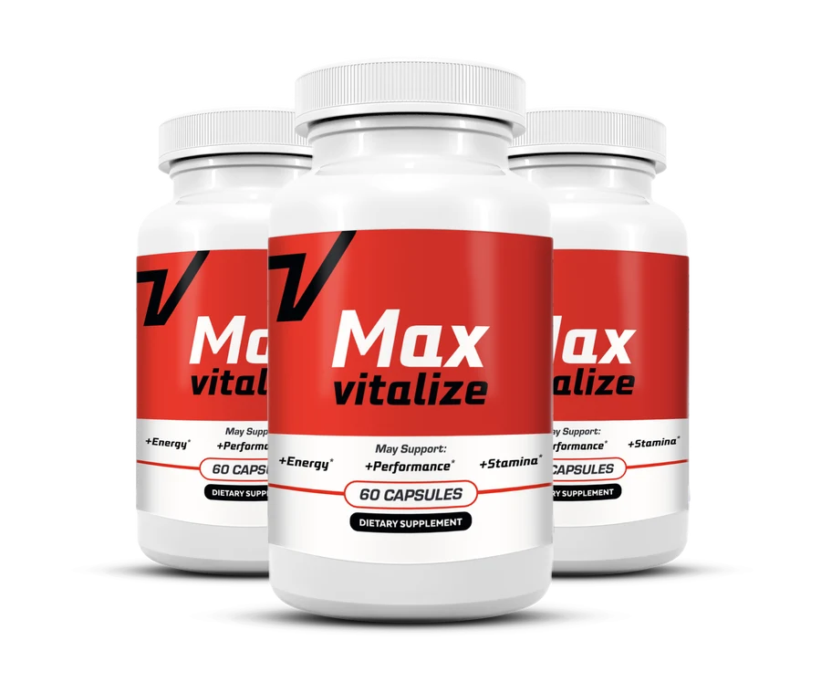 Max Vitalize three-bottle pack